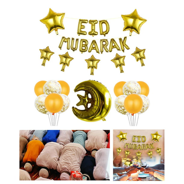 Eid Mubarak Fondo Ramadán Decoración para telones de fondo del