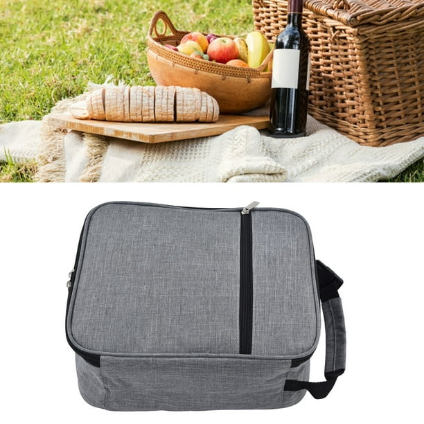  Bolsa de almuerzo aislada, bolsa de almuerzo reutilizable para  el trabajo, picnic, viajes : Hogar y Cocina