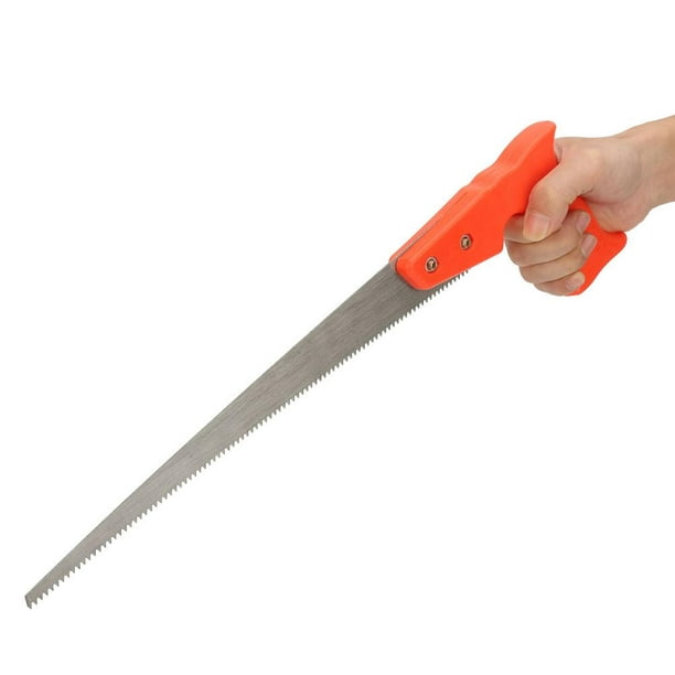 Sierra de mano para carpintería, sierra Manual de dientes de sierra de  acero al manganeso, herramientas de jardín