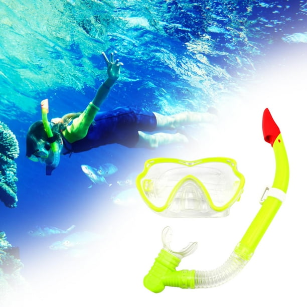 Conjunto de m scara de esn rquel m scara de buceo port til c moda de alta definici n gafas de esn rquel m scara de buceo para equipo de nataci n