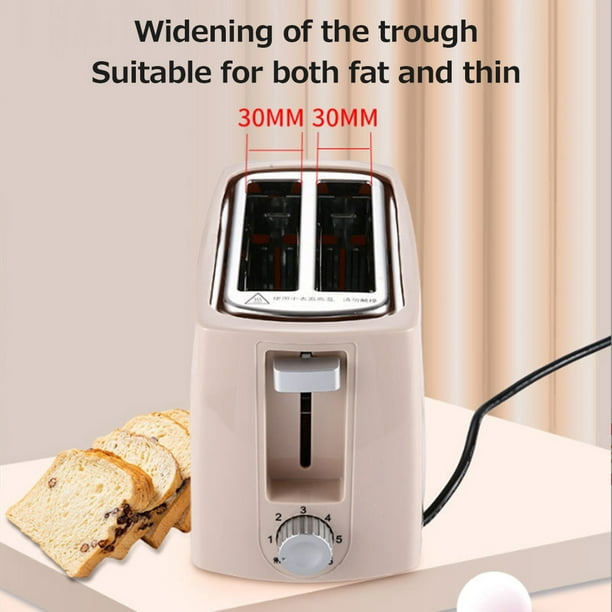 Maquina para hacer pan Tostadora casera totalmente automática de acero  inoxidable puede tostar dos piezas desayuno pan sándwich ligero fabricante  de alimentos Abanopi Maquina para hacer pan