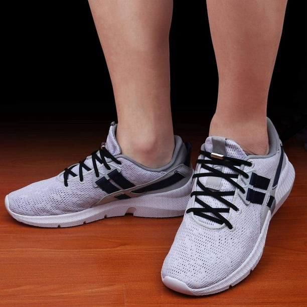 Cordones elásticos sin ataduras para zapatos de niños y adultos, cordones  elásticos para zapatos deportivos