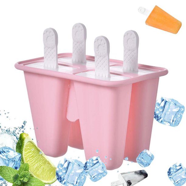 Set de moldes para paletas de hielo 6 piezas Redlemon Rectangulares