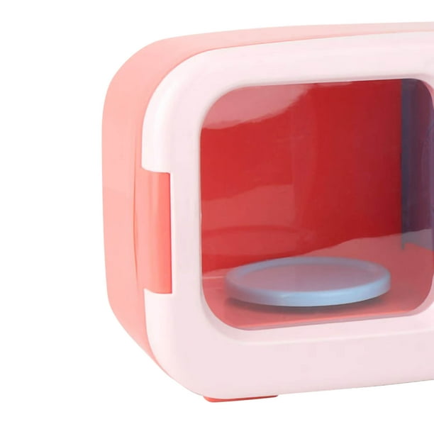 Color Rosa Pastel Del Microondas Un Moderno Electrodoméstico Para Los Niños  Para Conformar Una Mesa En Una Sala De Juegos Blanca Imagen de archivo -  Imagen de pastel, alimento: 263333963