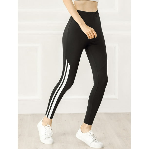 Leggings de tobillo elásticos de cintura alta para mujer