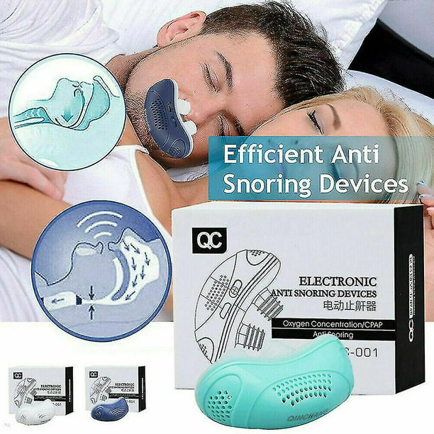 Dispositivo electrónico antironquidos Micro CPAP para detener la apnea del  sueño TFixol Natural