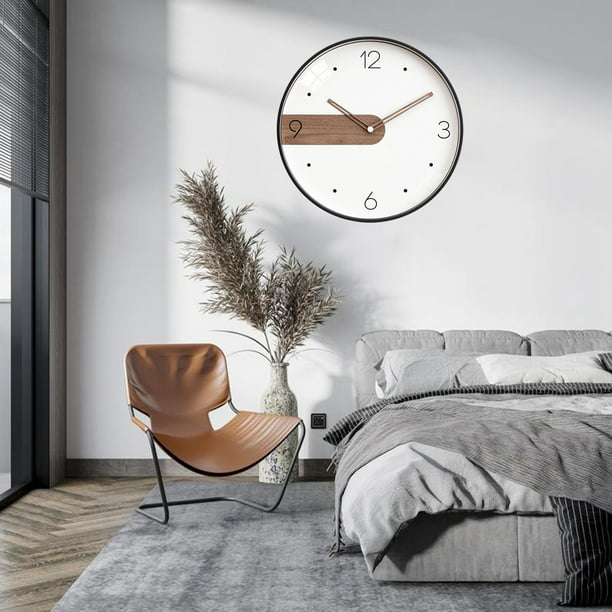 Relojes de pared grandes para decoración para sala de estar, relojes de  pared silenciosos que no hacen tictac para dormitorio, oficina, cocina,  hogar, Macarena Reloj de pared decorativo