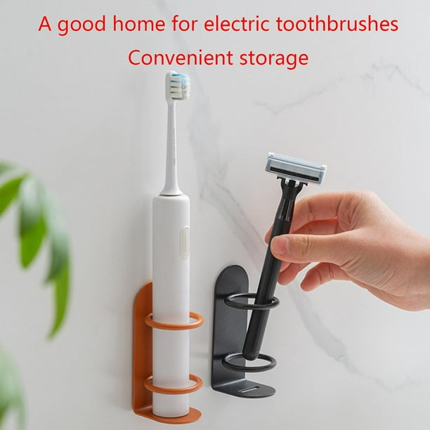 Soporte para cepillo de dientes eléctrico sin rastro, estante para cepillo  de dientes, montado en la