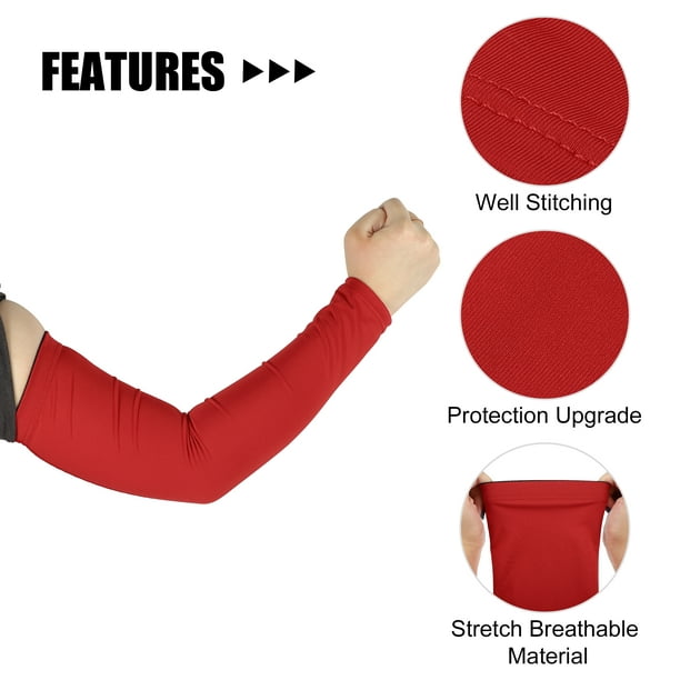 Par de mangas de compresión para codos y brazos, mangas para brazos que  reducen el dolor articular, talla XL negra Unique Bargains almohadillas de  fútbol para manos y brazos