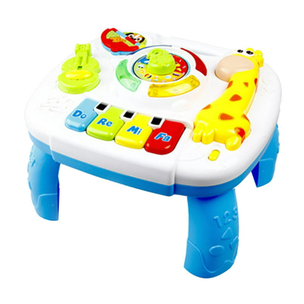  Juguetes para bebés de 6 a 12 meses, juguetes para bebés con  música y luz LED, juguete sensorial de desarrollo interactivo para niños y  niñas : Juguetes y Juegos