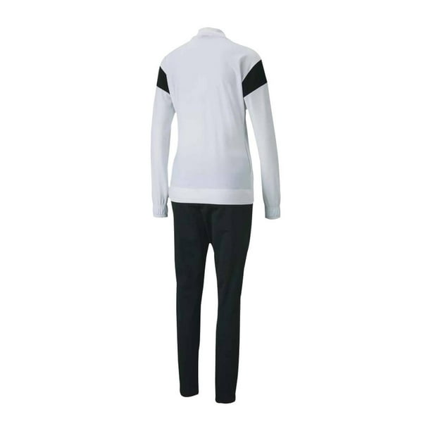 SUDADERA PUMA CLASSIC TRICOT SUIT OP NEGRO MUJER.