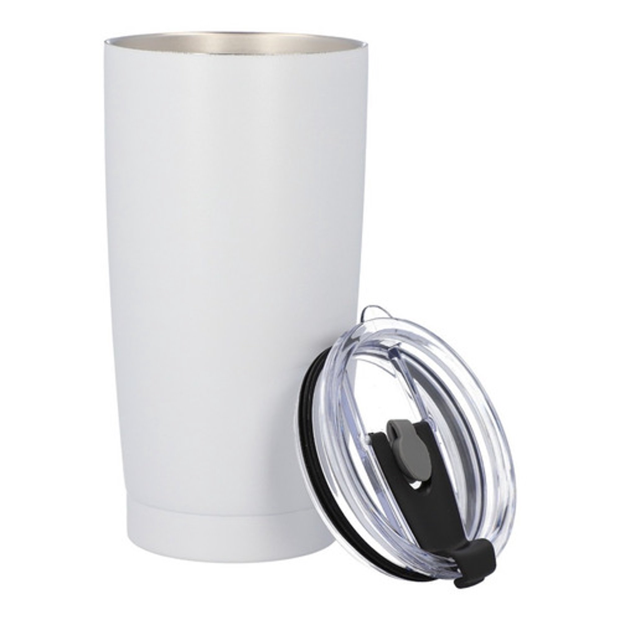 Termo Vaso Térmico Para Café Con Tapa De Acero Inoxidable