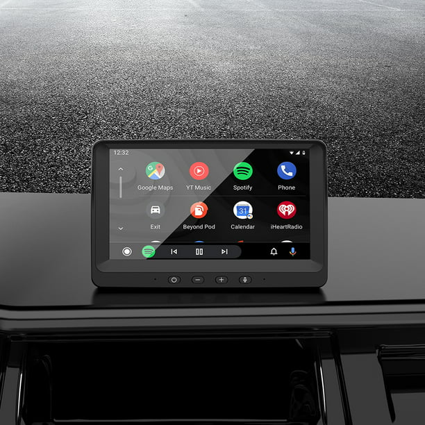 Pantalla de 7 pulgadas compatible con Bluetooth para Wireless CarPlay Android  Auto Navigation Tmvgtek Accesorios para autos y motos