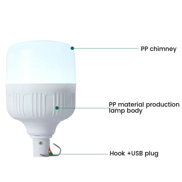  Luz de emergencia LED de 8 horas : Herramientas y Mejoras del  Hogar