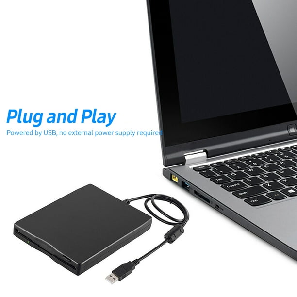 Disquetera externa USB portátil de 3,5 pulgadas Eccomum Unidad de
