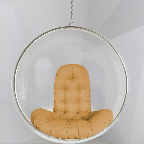  Msticker Cojín redondo para silla de huevos al aire libre, cojín  redondo para silla de columpio, grueso y cómodo, solo para decoración de  habitación (J 63.0 x 63.0 in) : Patio