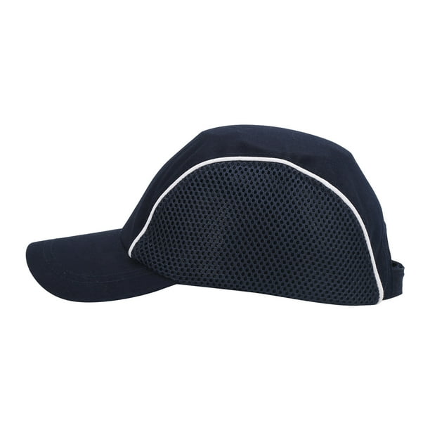 Gorra de seguridad con rayas reflectantes, gorra de protección de cabeza  ligera y transpirable