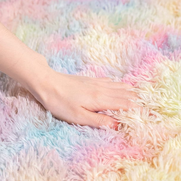 Kunsen alfombras Online Baratas Antideslizante de Lujo Ligero, Resistente  al Desgaste y Lavable Alfombra de Pasillo Multicolor Alfombra de niña