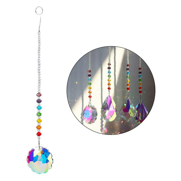 Atrapasoles de arcoíris colgantes de cristal - The Sun Catcher Store