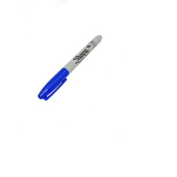 Juego de rotuladores permanentes Sharpie, punta fina, Azul :  Productos de Oficina