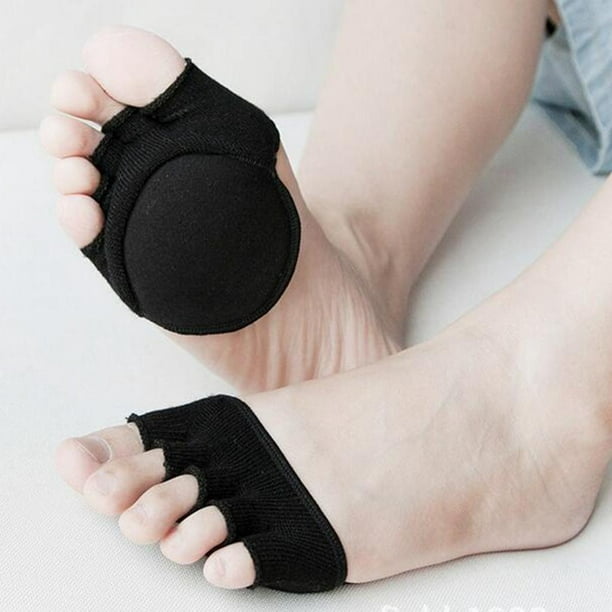 Médico Preservativo Continuación Calcetines para los del pie Calcetines invisibles Almohadillas para el  antepié Protección para el an Macarena Calcetines de cinco pies con medio  dedo | Walmart en línea