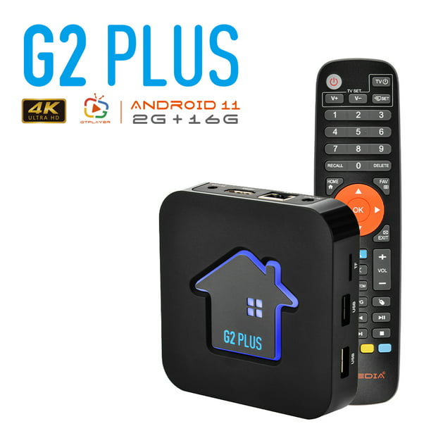 Android Smart TV Box 5G Reproductores de Red Hogar Control Remoto IPTV Caja  4K 1080P