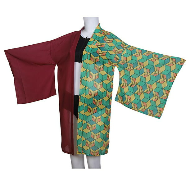 Tela Kimono Disfraz Tanjiro Kamado, Demon Slayer