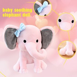 Elefante de simulación, muñeco de peluche, almohada cómoda, muñeco para  dormir para bebé Tmvgtek Nuevos Originales