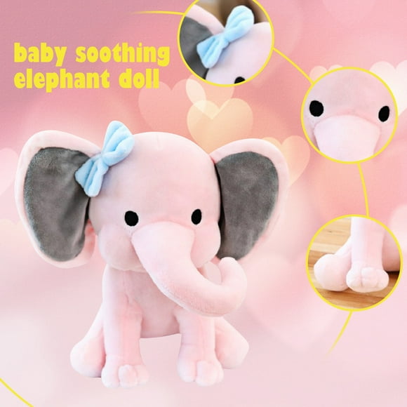 bebé elefante animal de peluche calmante suave almohada elefante animales juguete para niños tmvgtek juguetes de los niños