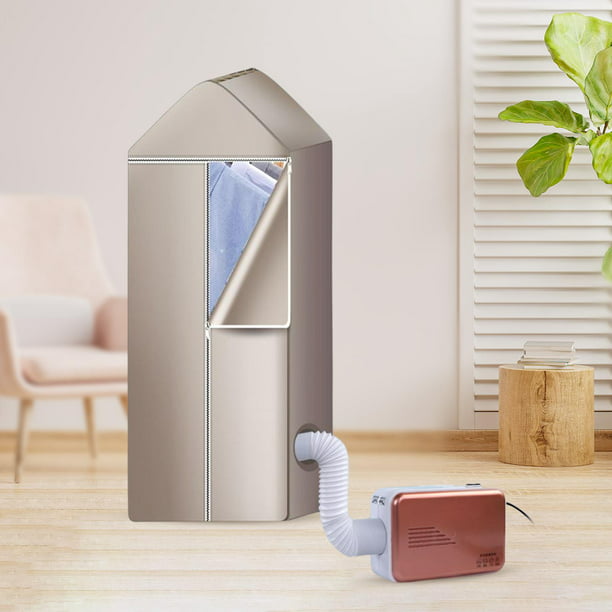 Secadora de ropa portátil Máquina secadora de ropa eléctrica plegable  rápido calentador de secado de ropa 800 W con estante para el hogar  dormitorio