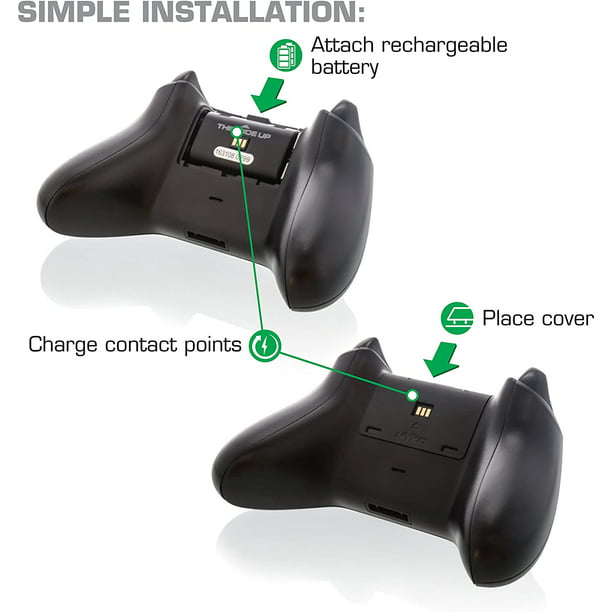 Power A Kit Carga y Juega 2 Baterías para Mandos Microsoft Xbox