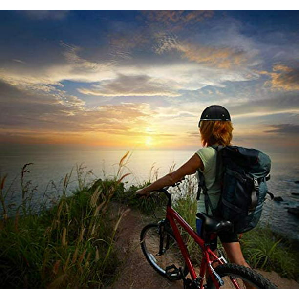 Casco Bicicleta Adulto - Bicicleta - Bicicleta Beisbol - Casco - Seguridad  Estilo Urbano Ajustable Adulto Casco Bicicleta Montaña Carretera MTB Hombre  Mujer Adolescentes Zhivalor Cascos y Protección