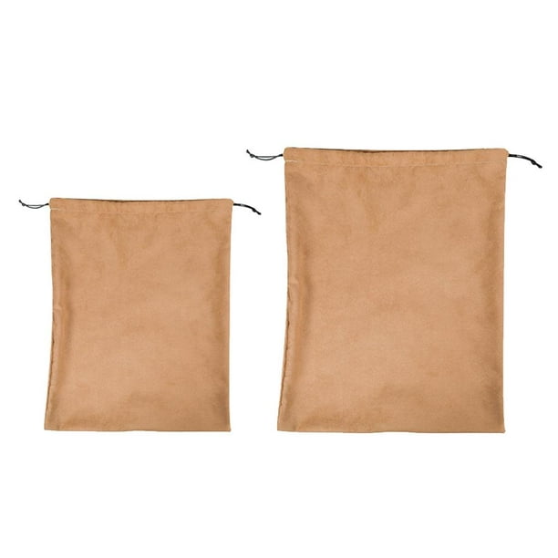 Paquete de 5 bolsas para el polvo para bolsos y bolsos, bolsa de seda con  cordón de almacenamiento para zapatos de viaje, botas, bolsa de