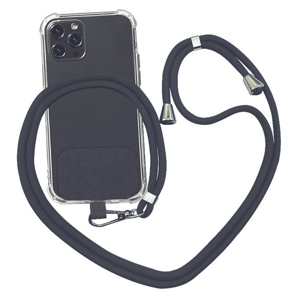 takyu Cordón universal para teléfono celular con correa ajustable de nailon  para el cuello, correa de seguridad compatible con la mayoría de teléfonos