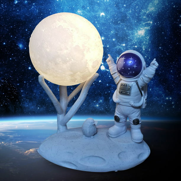 Lámpara de Pared Luna Astronauta, lámpara de pared