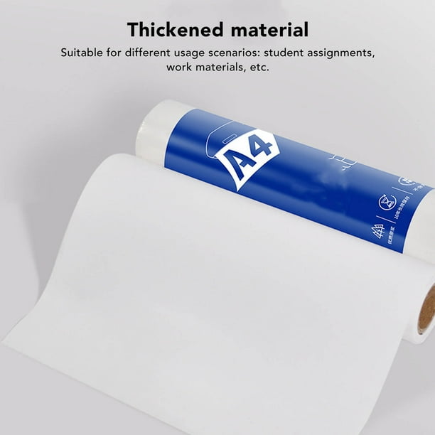 Papel para impresora térmica rollo de papel para impresora térmica  impresión transparente multiusos para oficina ANGGREK Otros