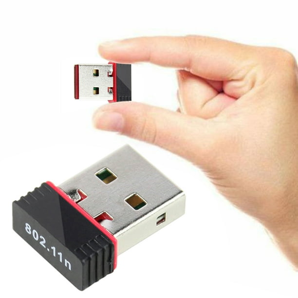 Adaptador Wifi USB de 150Mbps, antena de 2,4 ghz, USB 802.11n/g/b, dongle