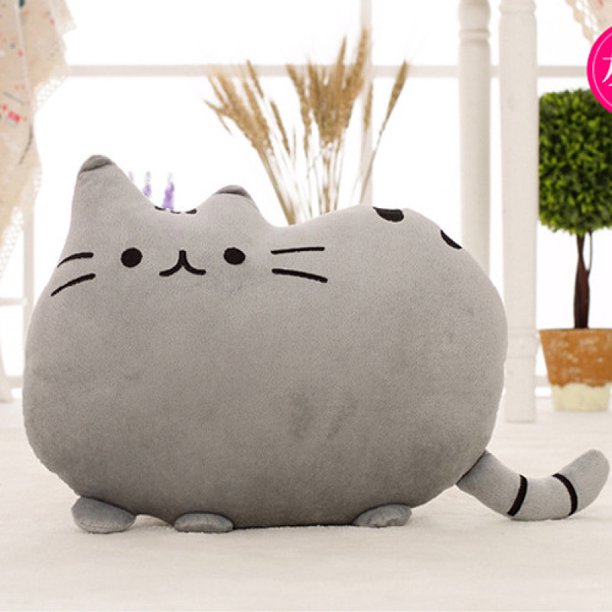 Peluche Gatito 70 Cm De Altura - Gris — Mis Petates