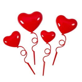 Combo Aniversario San Valentin Globos Corazon Love Rojo 2