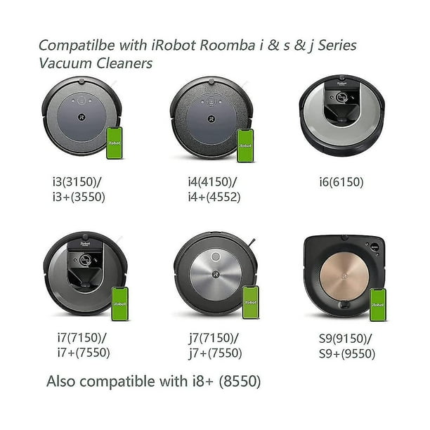 3 Bolsas Aspiradora Irobot Roomba I1 I3 I4 I6 I7 I8 J7 S9