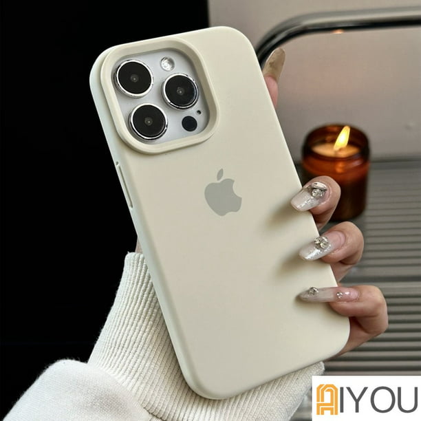 Carcasa silicona líquida con cuerda para iPhone 14 Pro – Mi Manzana