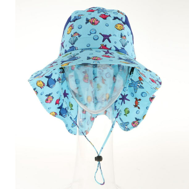 Sombrero de para bebé, sombreros para , , , dibujos dos, para exteriores,  suaves, transpirables, gorras de CUTICAT Sombrero de pescador para niños