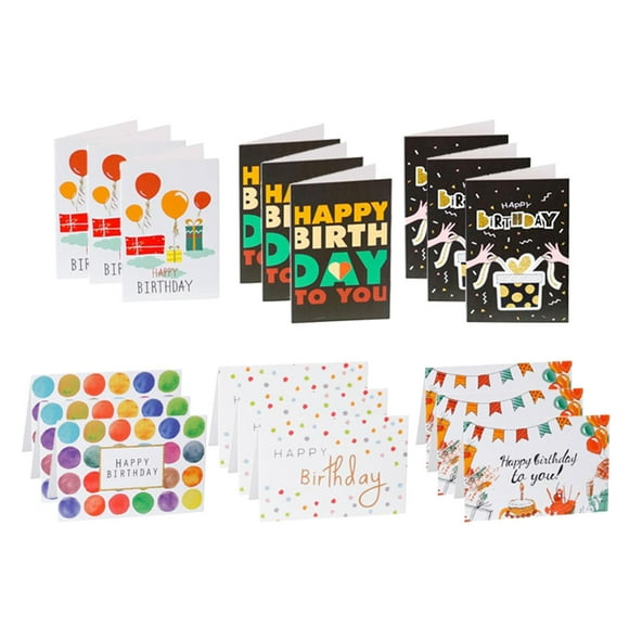 54 tarjetas de invitación de cumpleaños con sobres ños y yuyangstore tarjetas de invitación de cumpleaños
