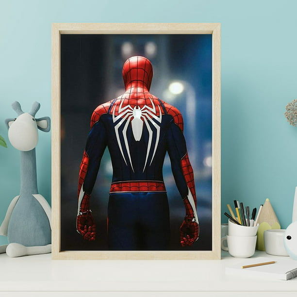 Diamond Painting 5D DIY Kit completo de taladro redondo Spider-Man