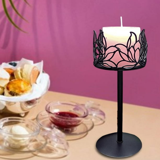 Velas de té – Paquete de 12 velas de té rosas, velas pequeñas perfumadas  con rosas para el hogar, vacaciones, boda y fiesta, mesa de comedor