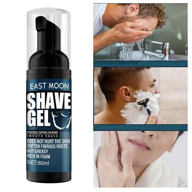 Gel de Afeitar Sensitive, El Gel de Afeitar Sensitive, se transforma  rápidamente en una espuma extra cremosa, que ablanda la barba al entrar en  contacto con el rostro húmedo