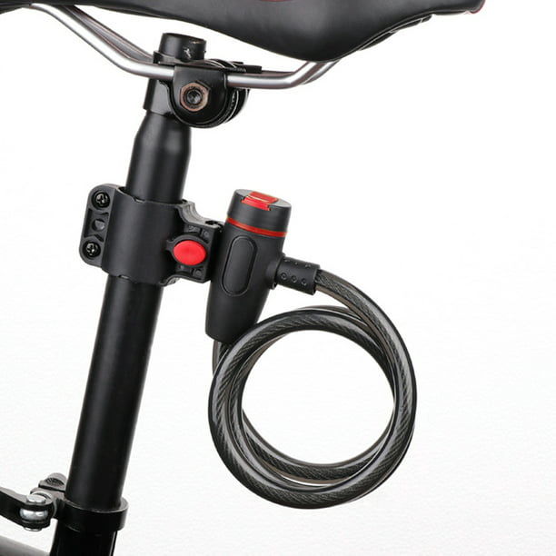 Candado Universal para patinete eléctrico, candado ligero para motocicleta,  candado de seguridad para manillar Ndcxsfigh Accesorios para bicicletas