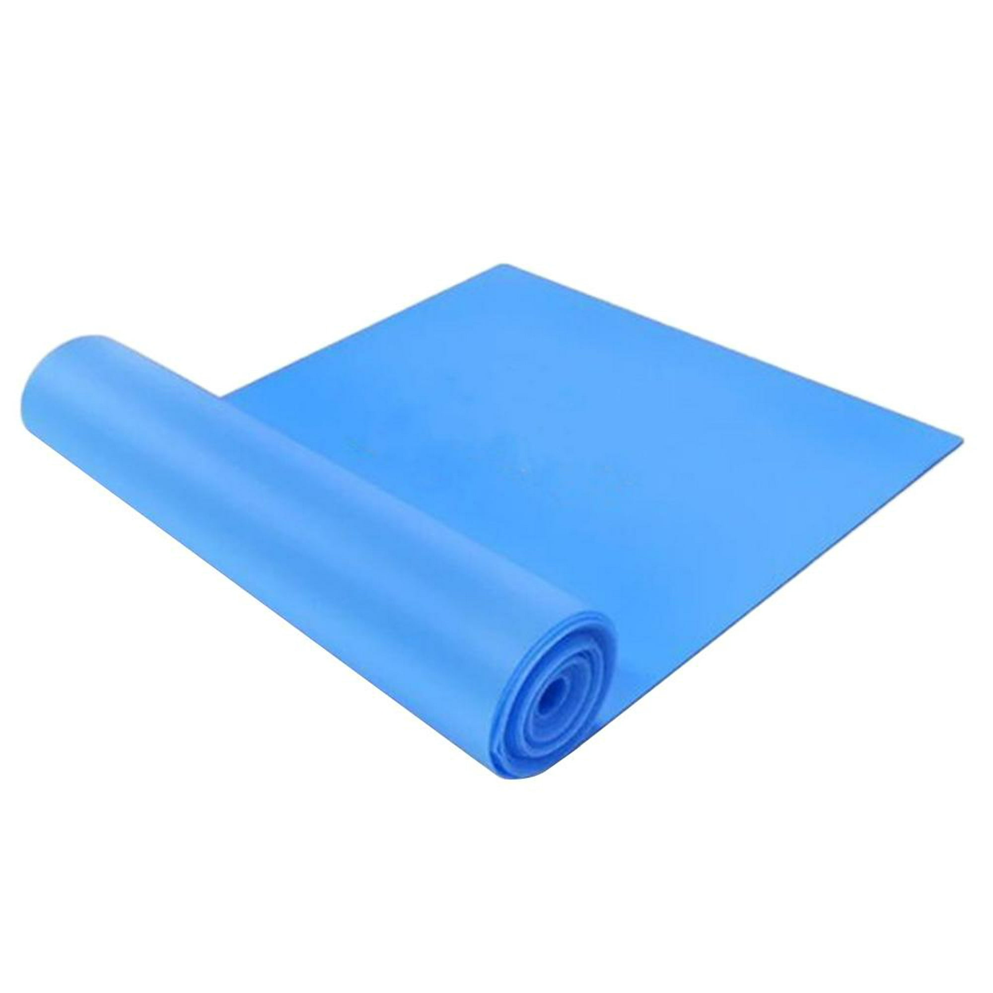 Esterilla de yoga antideslizante con correa de transporte Cojín de apoyo  para el codo Fitness de alta densidad Grueso 0.8cm Púrpura kusrkot  Almohadilla de yoga