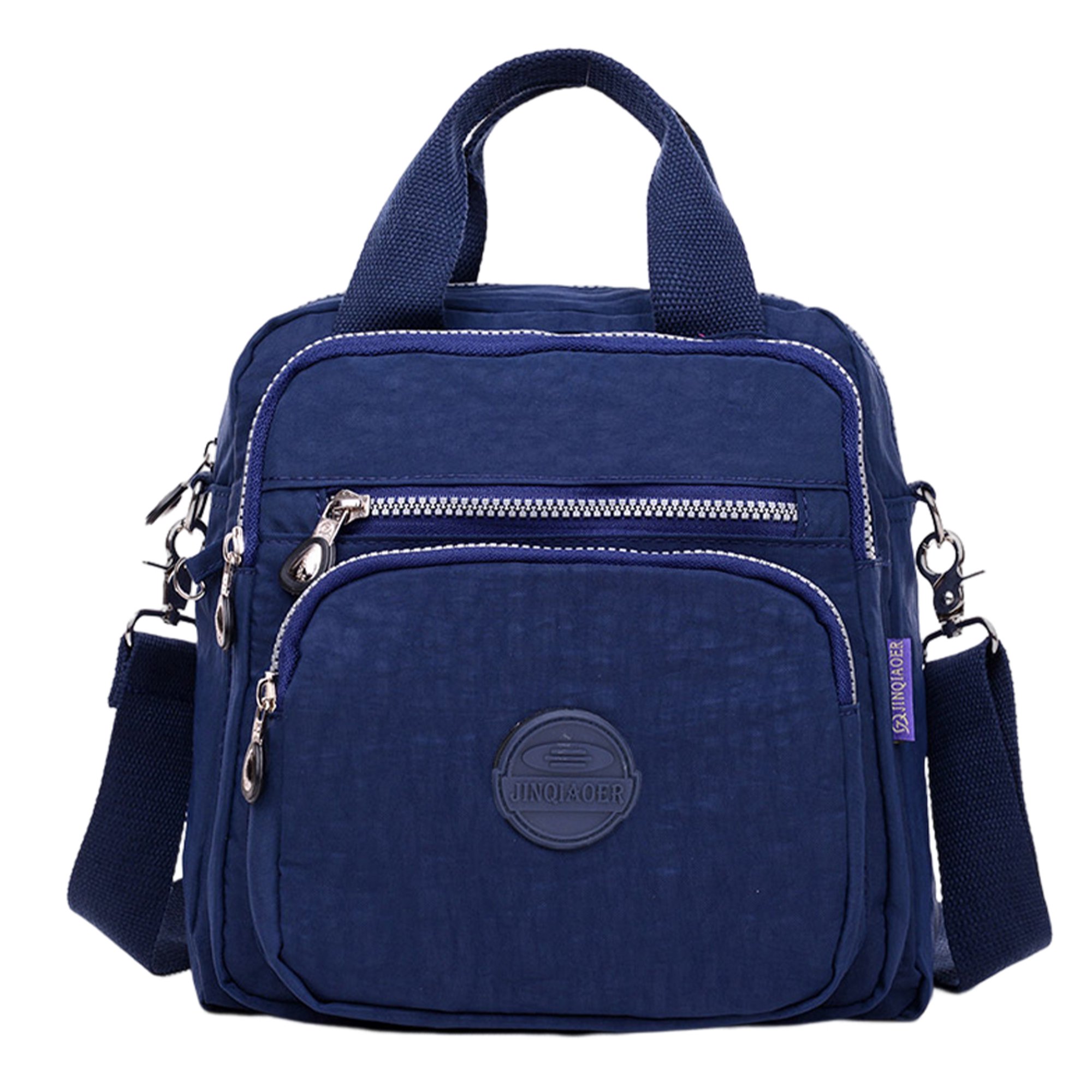 Mochila Para Mujer Bolso bandolera para mujer Mochila de viaje de nylon  multifuncional Bolsos (Azul claro)