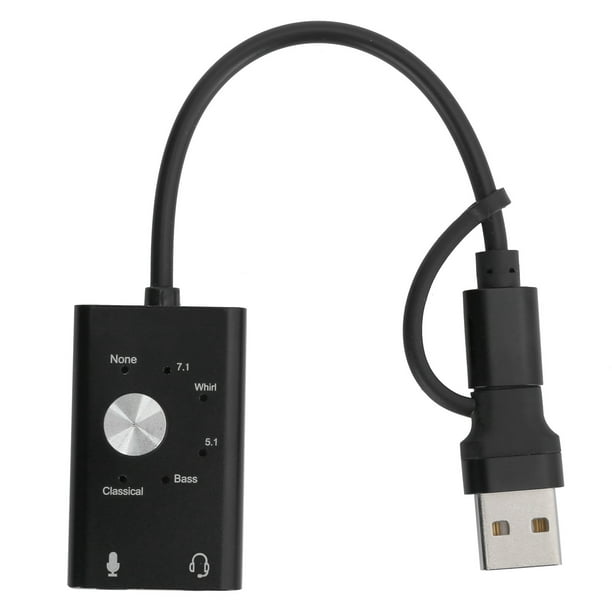 Tarjeta de Sonido Externa USB 5.1 - Tecnología en Línea
